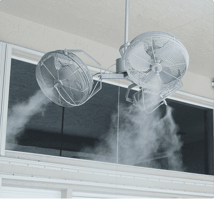 Image- TRI-Mist Ceiling Fan