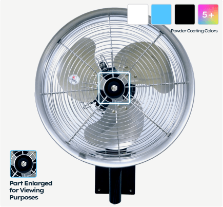 Image- ChillFlow Series 14" Misting Oscillating